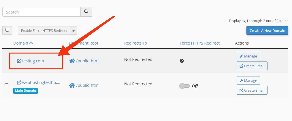 How to Add Additional Domain in cPanel