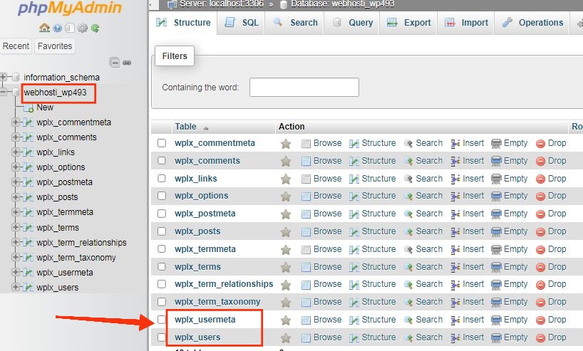 Adding an Admin User to the WordPress Database With phpMyAdmin