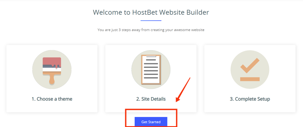 Create a Portfolio Website with HostBet