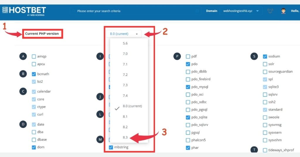 How to Change PHP Version