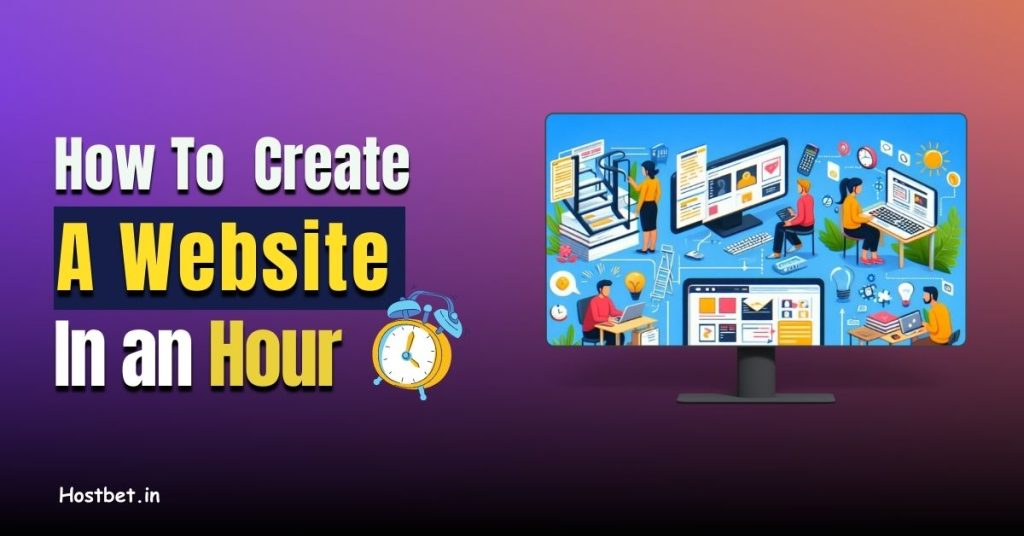 How to Create a Website in an Hour