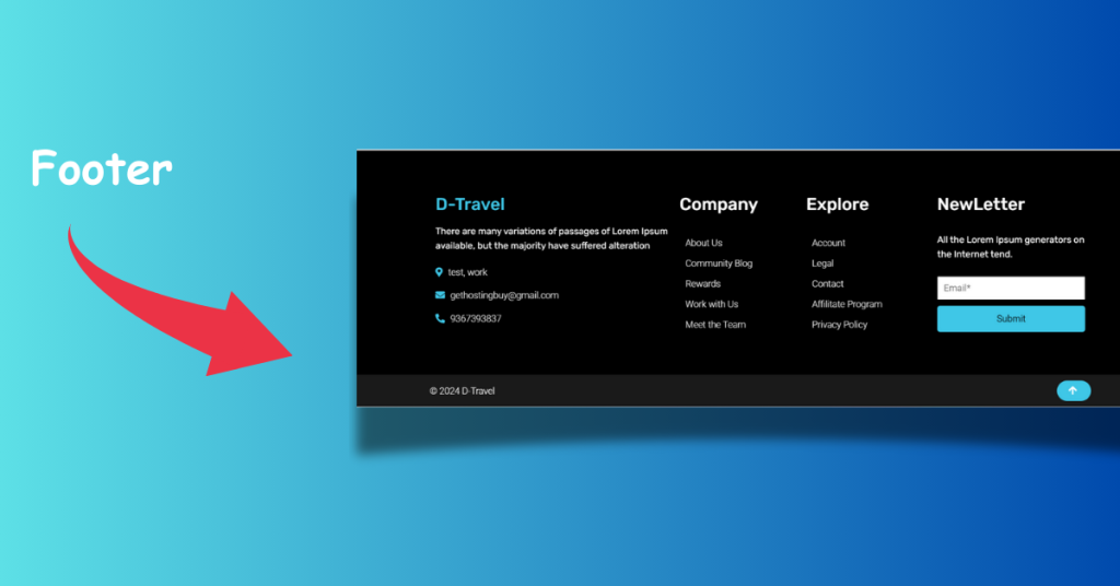 Create a Travel Website