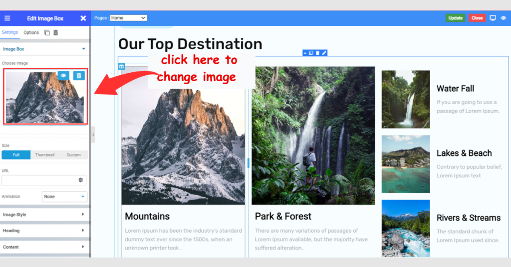 Create a Travel Website