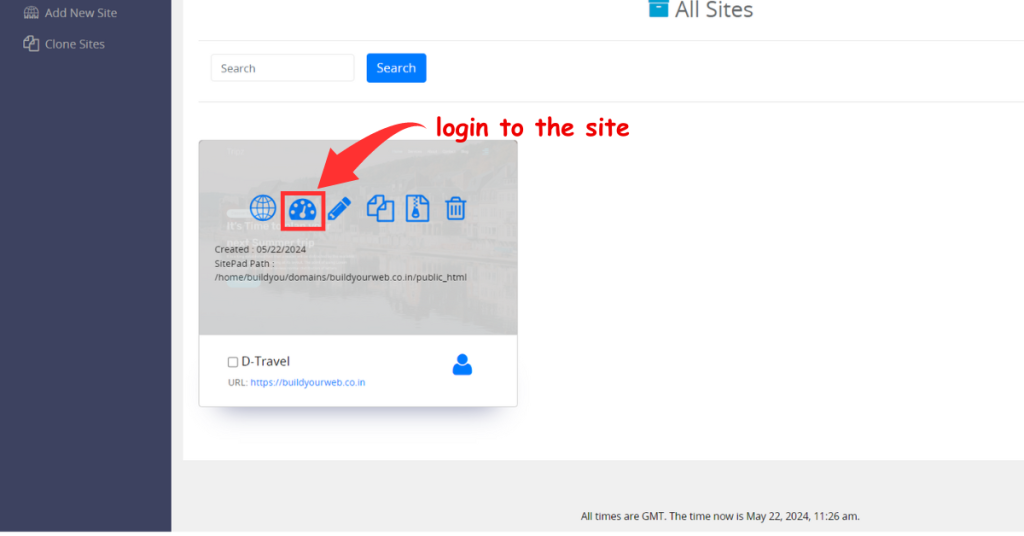 Create a Travel Website