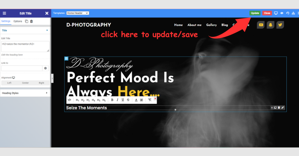 How to Create a Photography Website