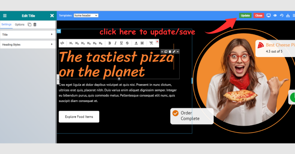 How to Create a Restaurant Website