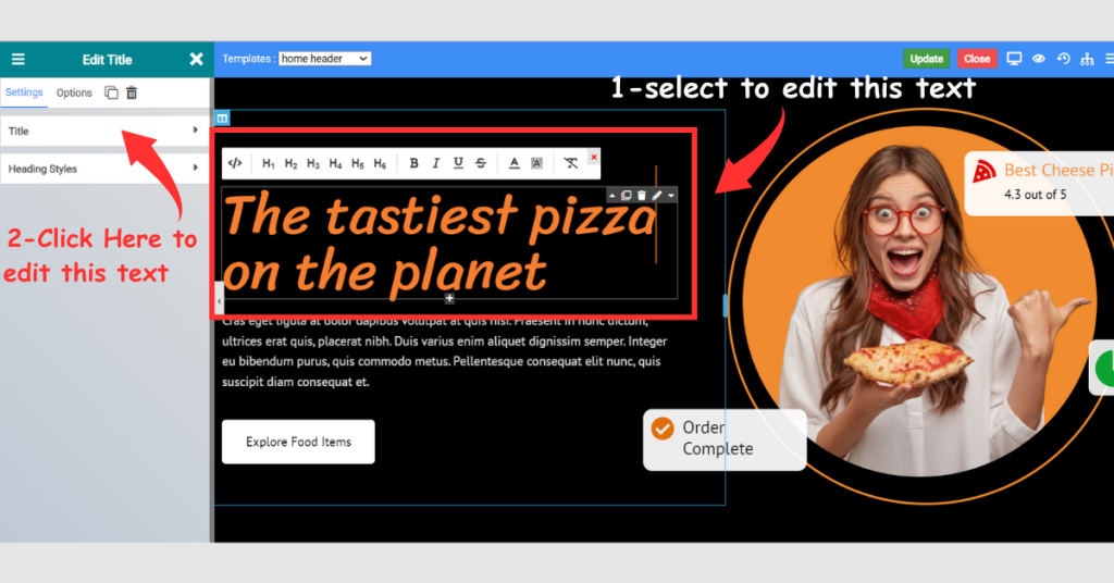 How to Create a Restaurant Website