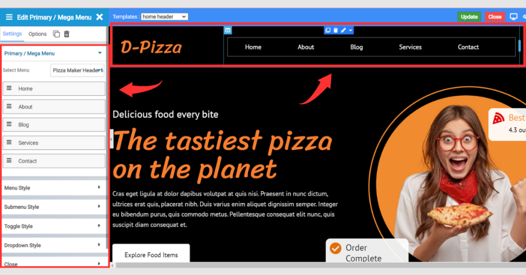 How to Create a Restaurant Website