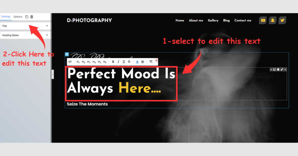 How to Create a Photography Website