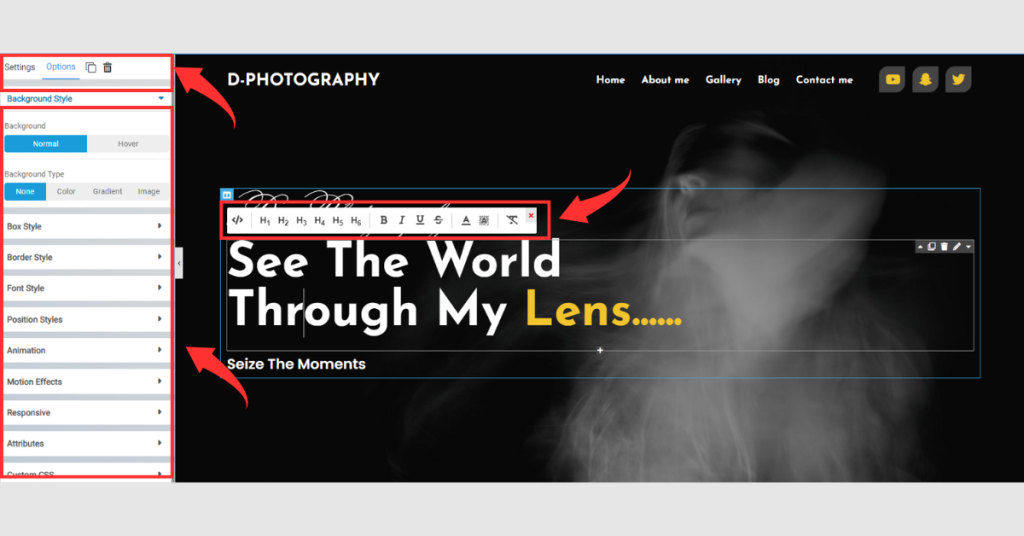 How to Create a Photography Website